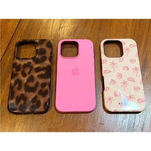 iPhone 16 pro case bundle- Velvet Caviar, Apple, Burga